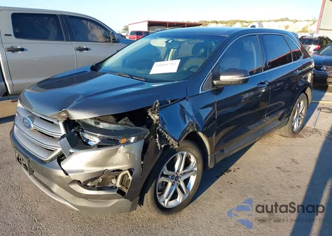 2018 Ford Edge Titanium из США, поврежденный, VIN 2FMPK3K8XJBB81052